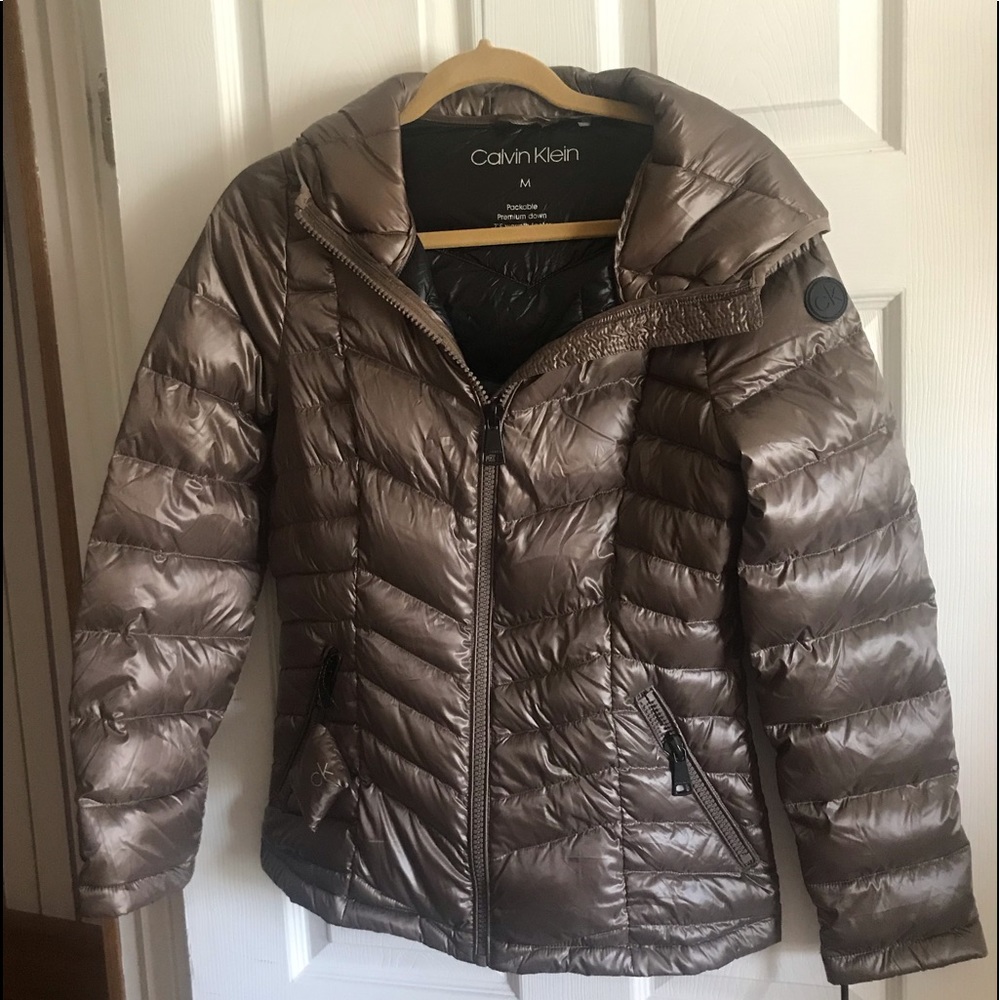 Calvin Klein Packable Premium Down Filled Coat